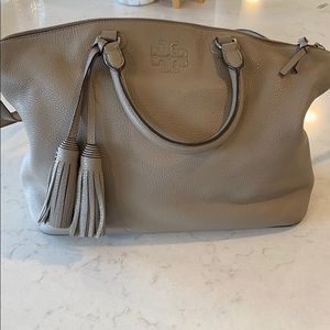 Taupe Tory Burch Purse